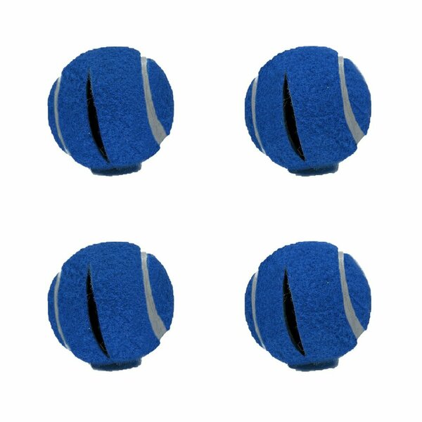 American Hospital Supply Walker Tennis Ball Glides, Blue, Pack of 4 AHSWTBGB4_PK